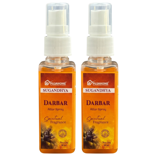 Pujahome Darbar Spray 50ml | Perfume Spray for Pooja Purpose(Pack of 2)