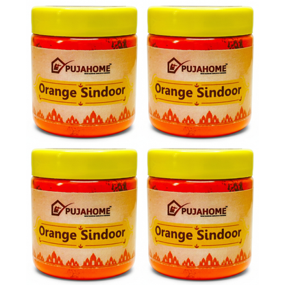 पूजाहोम मूल प्रीमियम गुणवत्ता हनुमान जी सिंदूर | 100% शुद्ध नारंगी सिंदूर (250 ग्राम)