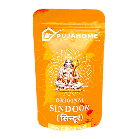 Pujahome Original Hanuman Ji Sindoor | 100% Pure | Pack Of 100Gram
