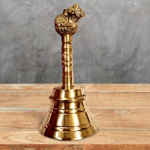 Pujahome Nandi Pooja Bell - 100% Pure Brass