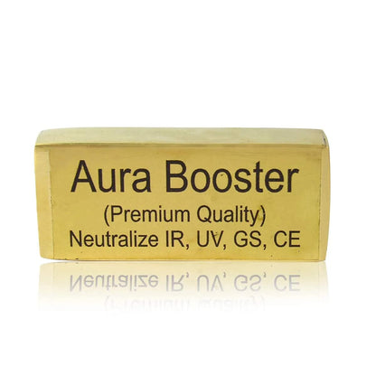 Pujahome Brass Vastu Aura Booster Neutralize IR UV GS CE for Increase Positivity Energy