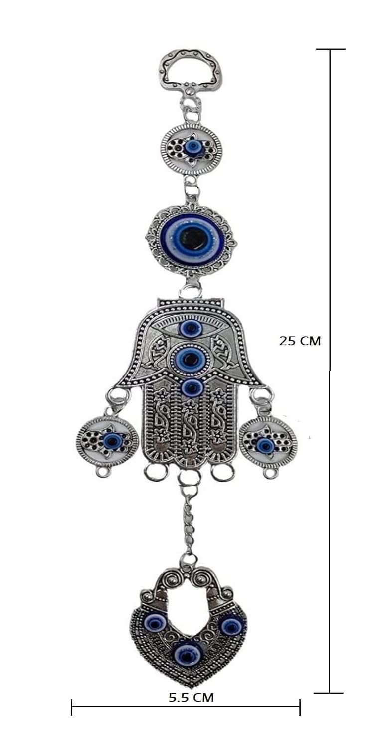 Pujahome Evil Eye Hanging for Home House Entrance Door Decoration