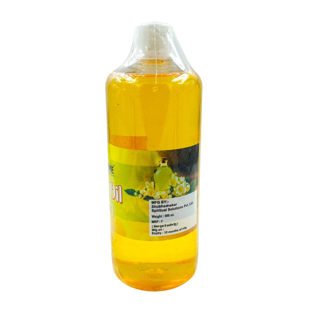 Pujhome Chameli Oil For Puja 500 ml Bottle