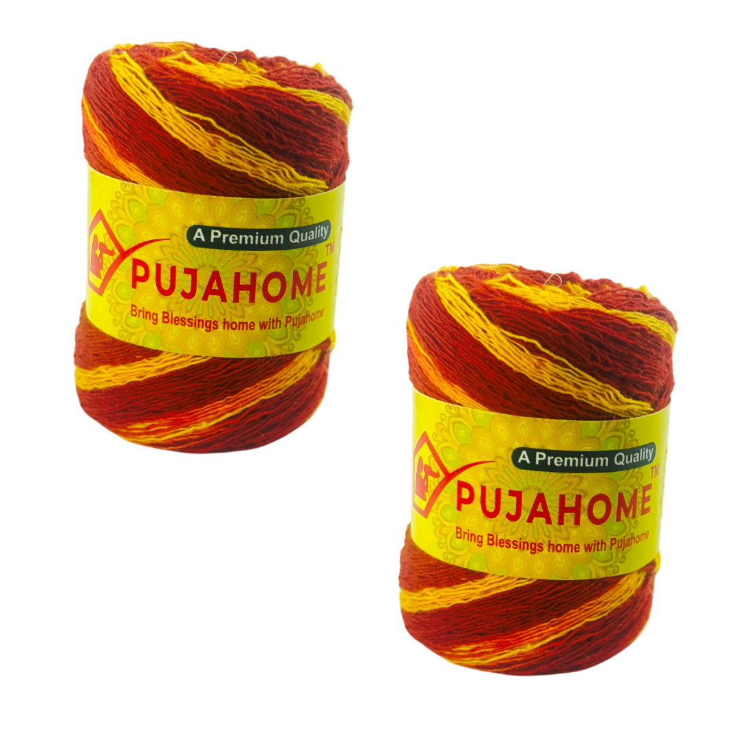 Pujahome Kalawa Raksha Sutra Moli Dhaga 100% Cotton - Each 20 Grams