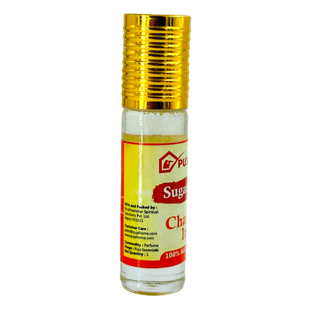 Pujahome Sugandhya Chandan Itra For Puja 6ML (Pack of 1)