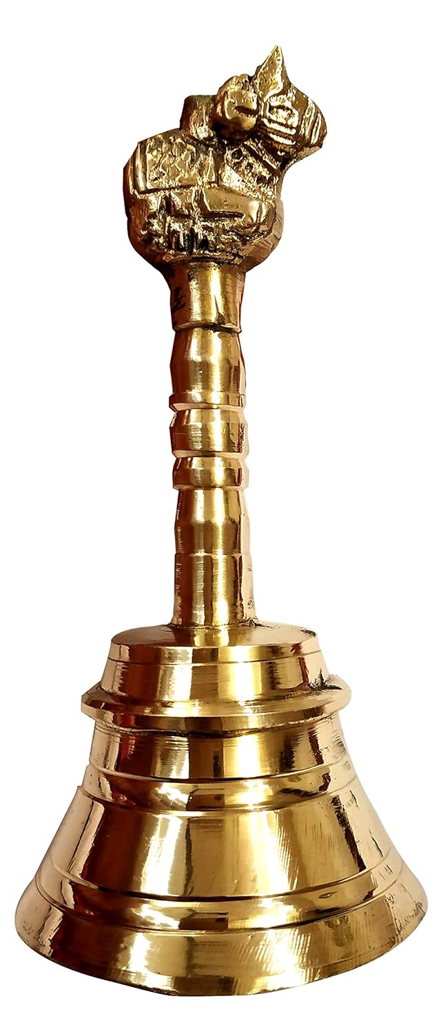 Pujahome Nandi Pooja Bell - 100% Pure Brass