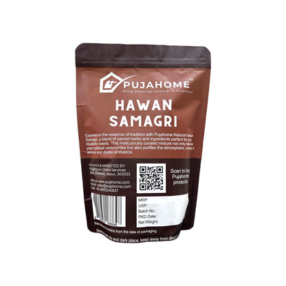 Pujahome Havan Samagri for Pooja | Pure Hawan Samagri Dhoop with Natural Herbs Pack of 400 Grams