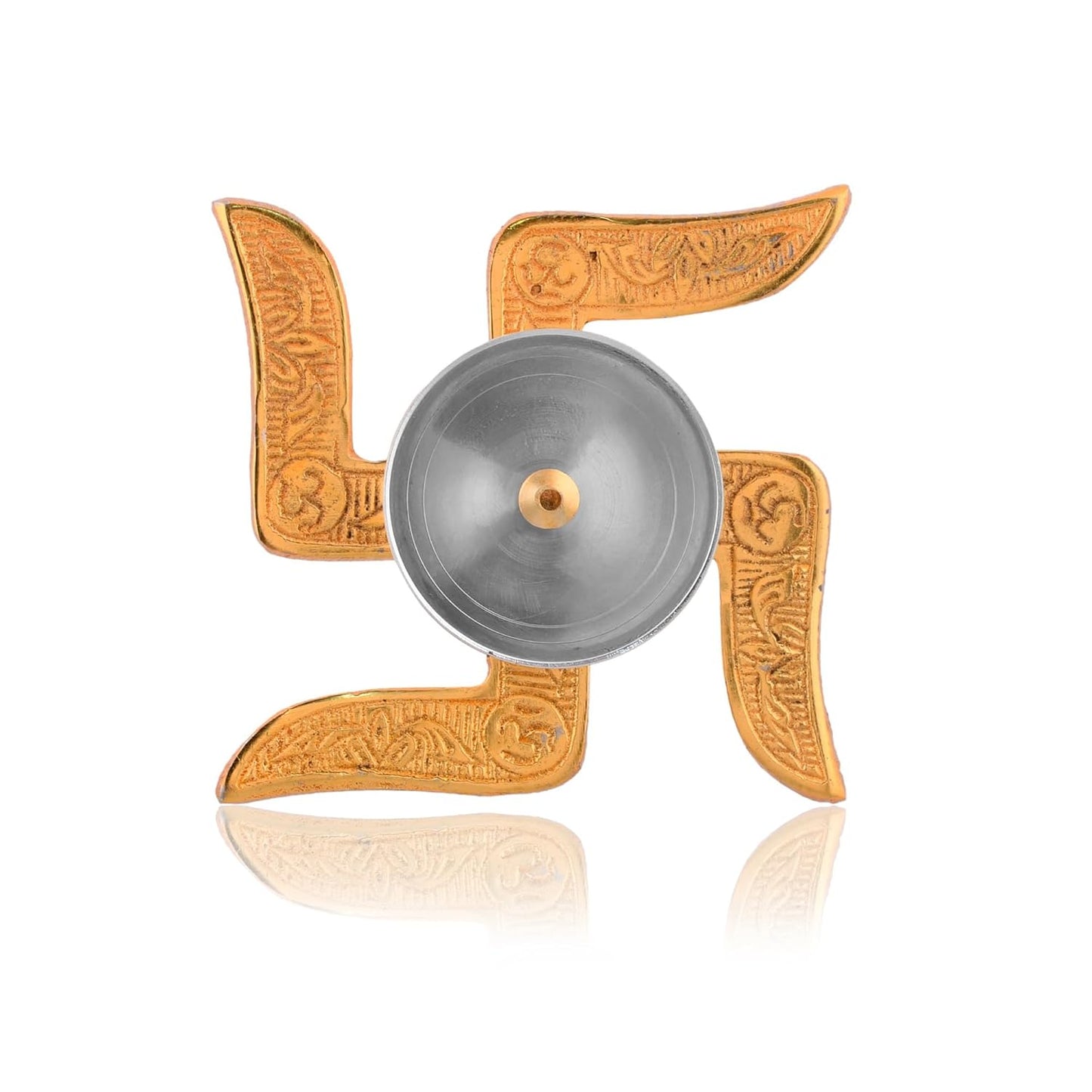 Pujahome Brass Diya for Pooja, Decoration Item | Perfect For Gift