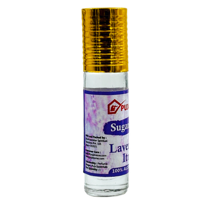 Pujahome Sugandhya Lavender Itra For Puja 6ML (Pack of 1)