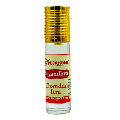 Pujahome Sugandhya Chandan Itra For Puja 6ML (Pack of 1)