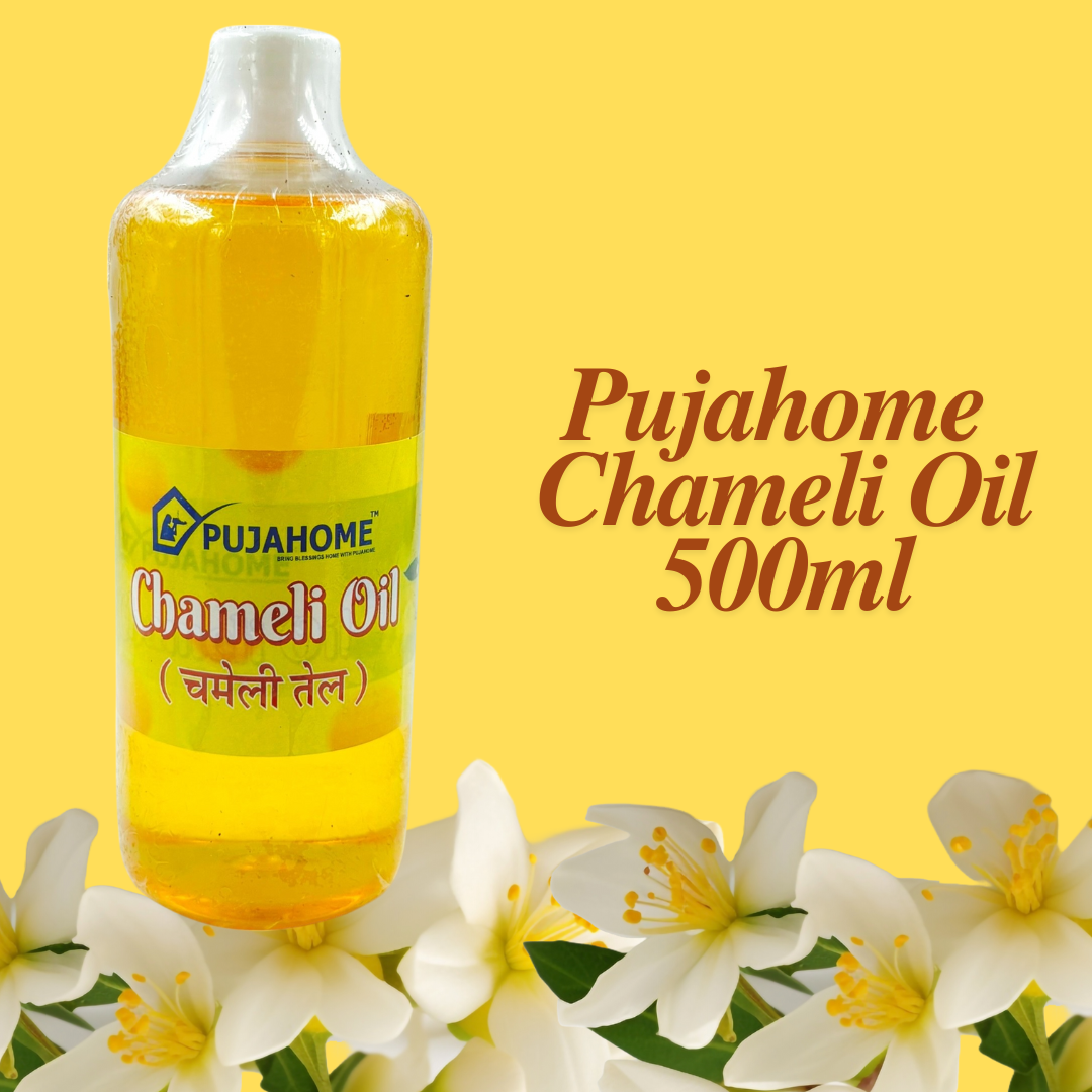 Pujhome Chameli Oil For Puja 500 ml Bottle