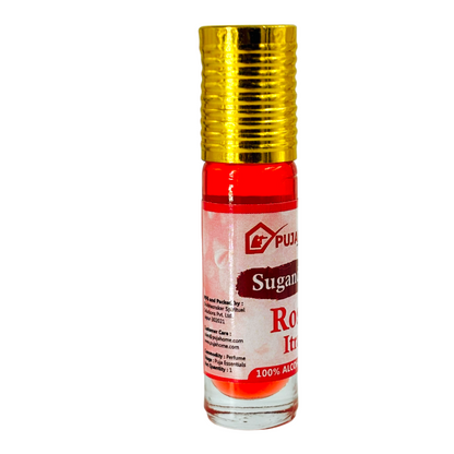 Pujahome Sugandhya Rose Itra For Puja 6ML (Pack of 1)