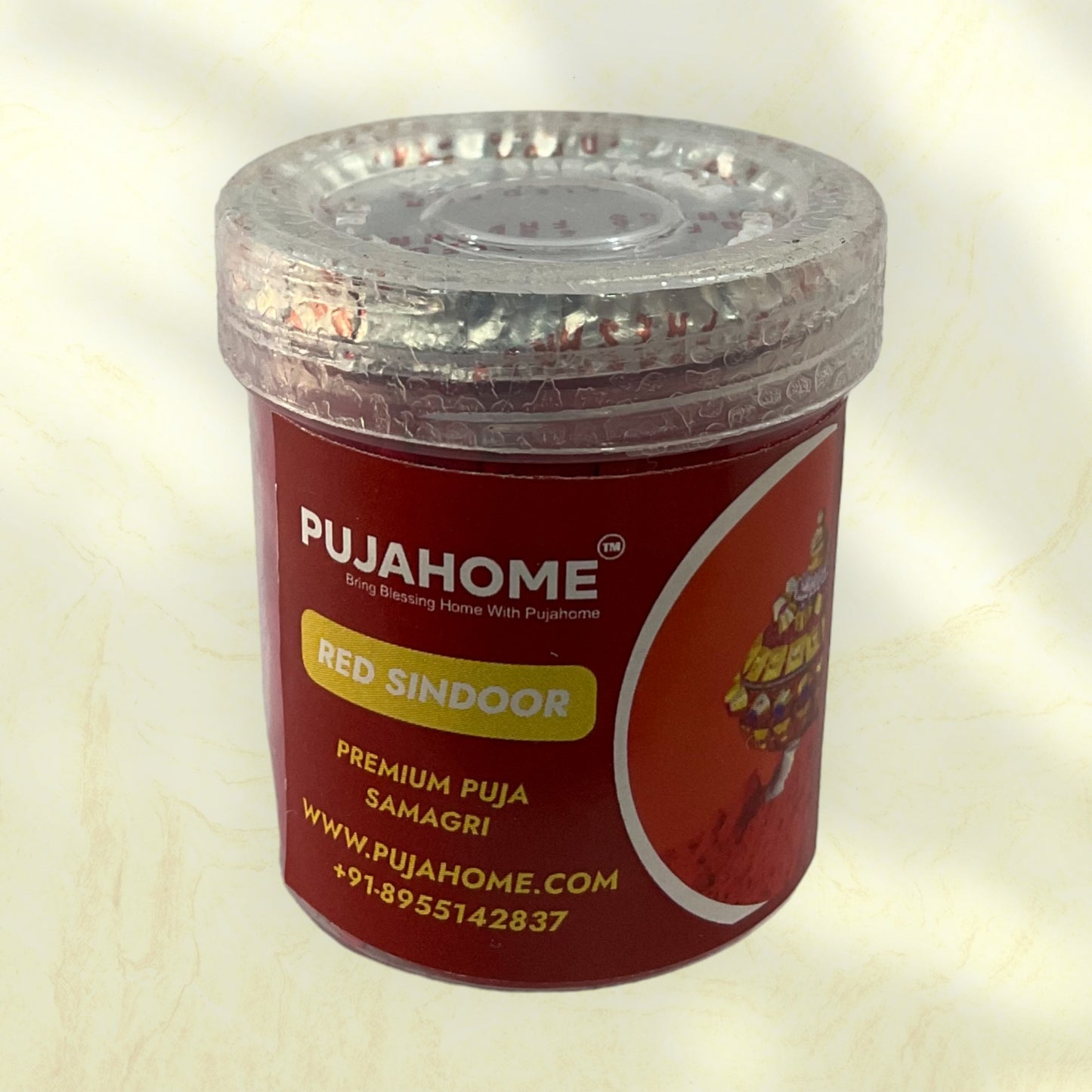 Pujahome Red Sindoor Powder - 20 grams