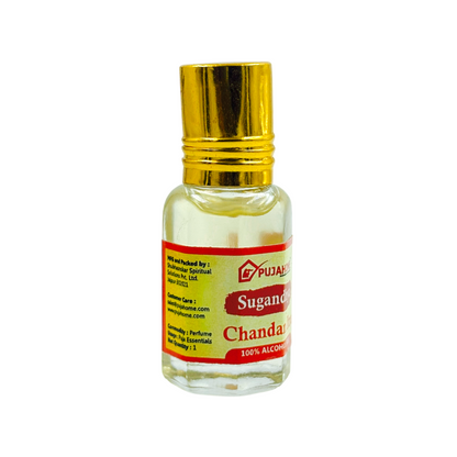 Pujahome Sugandhya Chandan Itra For Puja 5ML (Pack of 4)