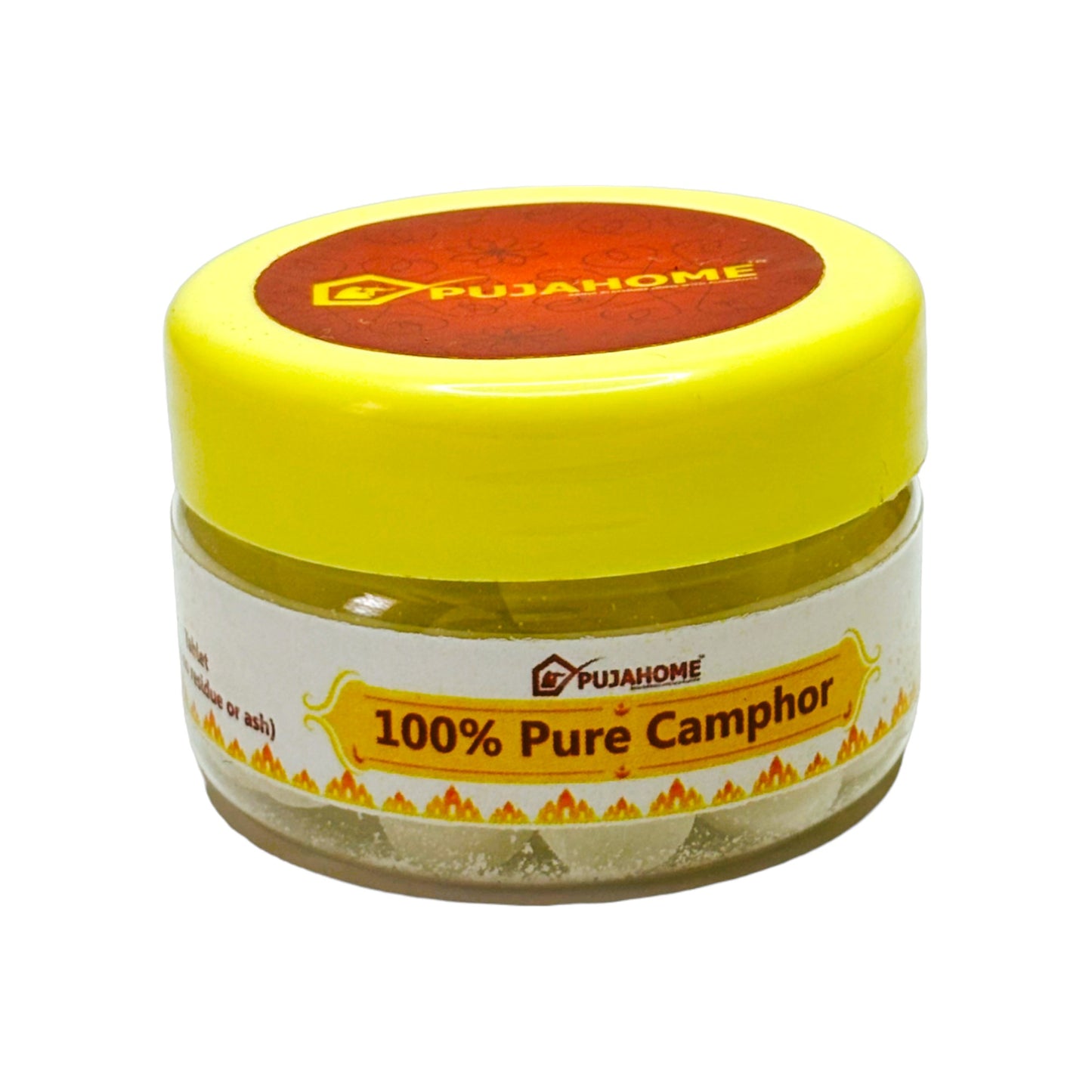 Pujahome Premium Camphor Tablets | Kapoor - Pack of 25 Gram