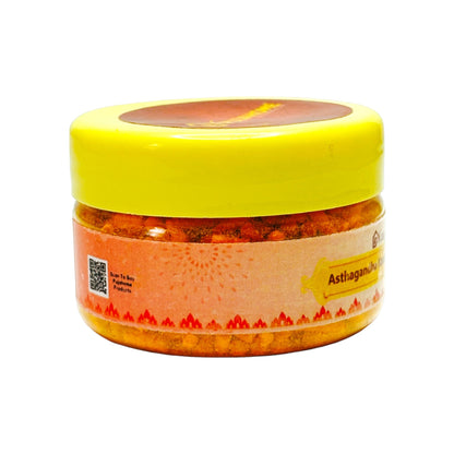 Pujahome Premium Asthagandha Kesar Chandan Tika Danedar 50 Gram Box