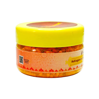 Pujahome Premium Asthagandha Kesar Chandan Tika Danedar 50 Gram Box