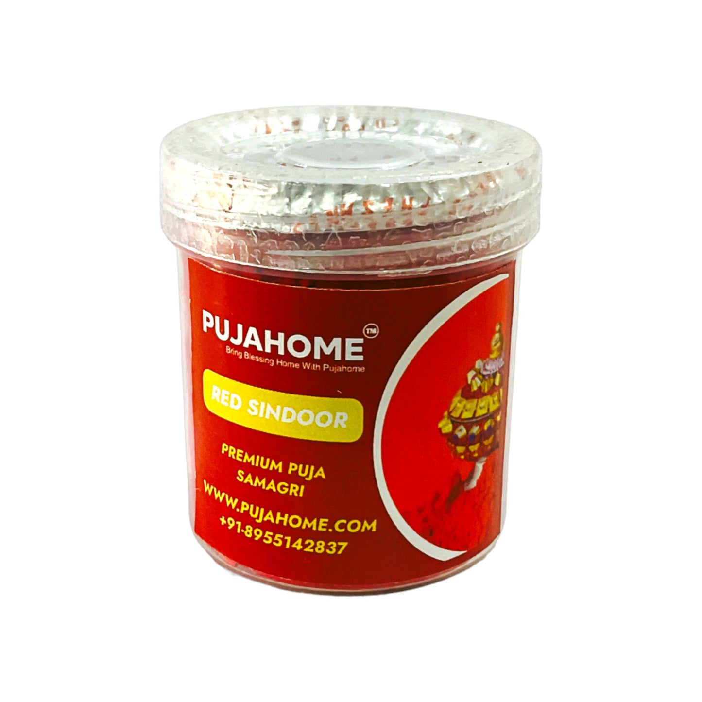 Pujahome Red Sindoor Powder - 20 grams