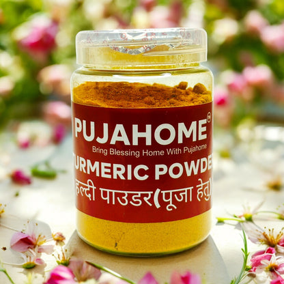 Pujahome Haldi Powder for Puja |100% Pure Haldi for All Pooja (100 Grams)