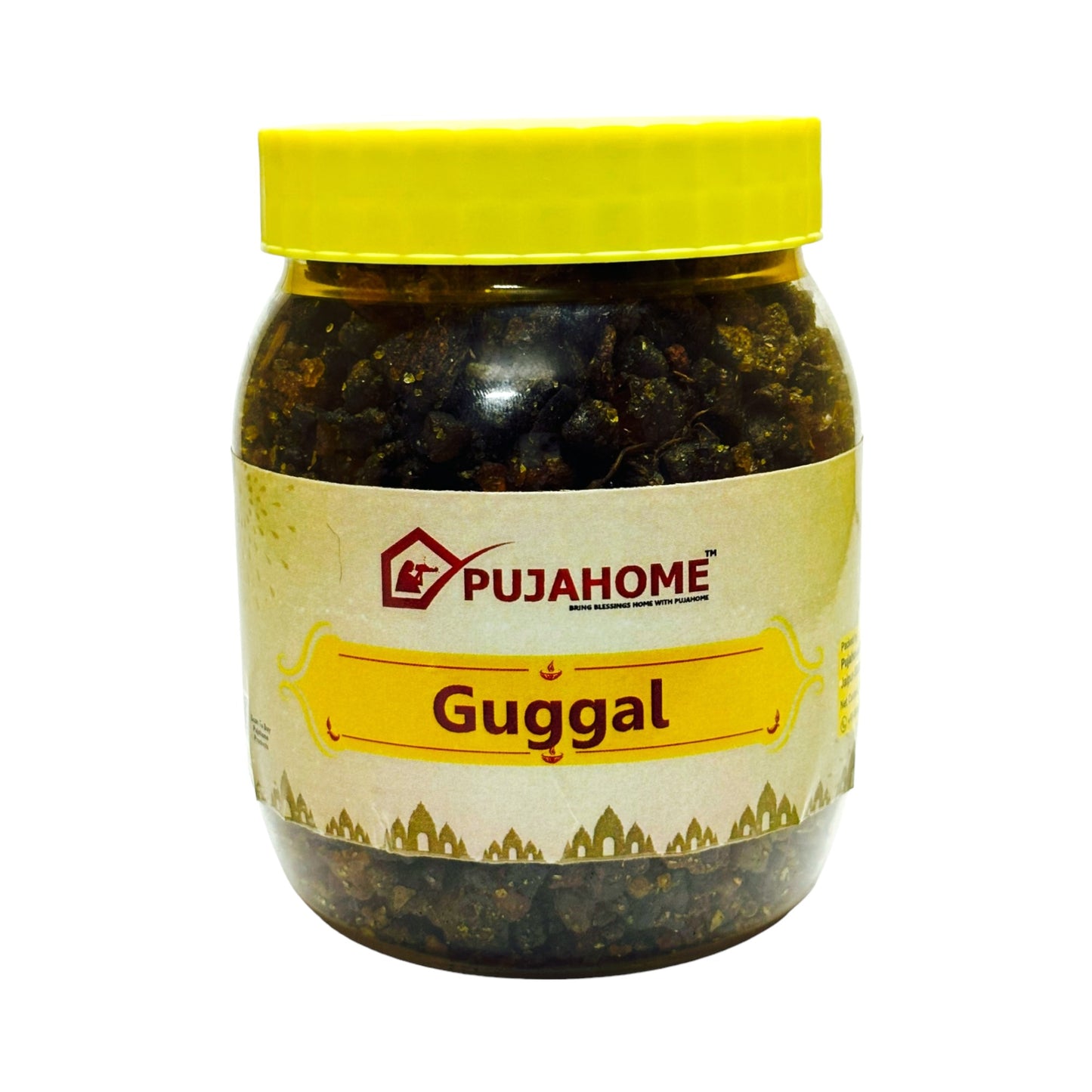 Pujahome Guggal (Pure, Natural) Commiphora Guggal (250 gram Box)