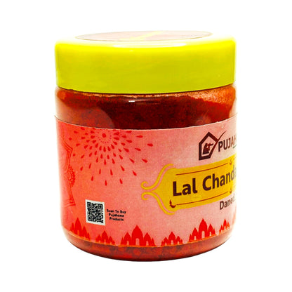 Pujahome Premium Lal Chandan Tika Danedar 100 Gram Box