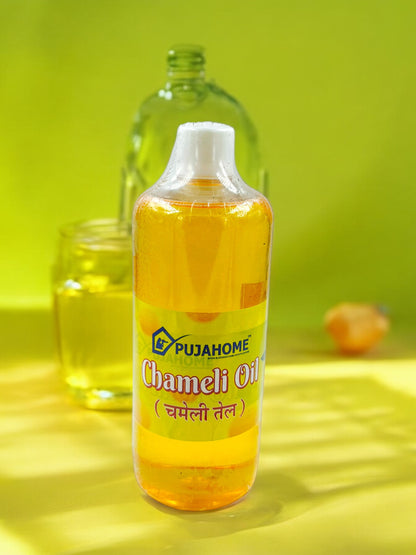 Pujhome Chameli Oil For Puja 500 ml Bottle