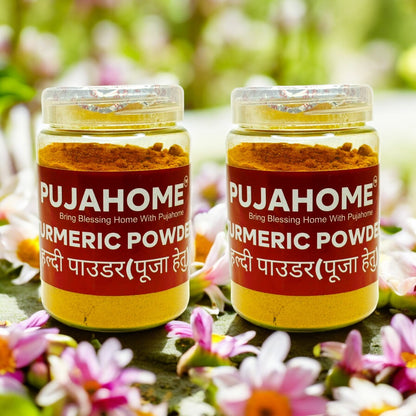 Pujahome Haldi Powder for Puja |100% Pure Haldi for All Pooja (100 Grams)