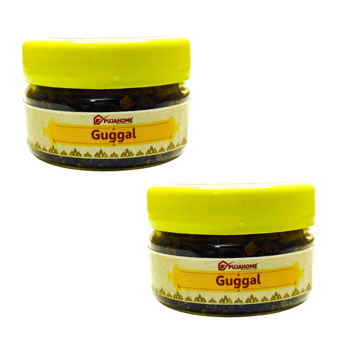Pujahome Guggal (Pure, Natural) Commiphora Guggal (50 gram Box)