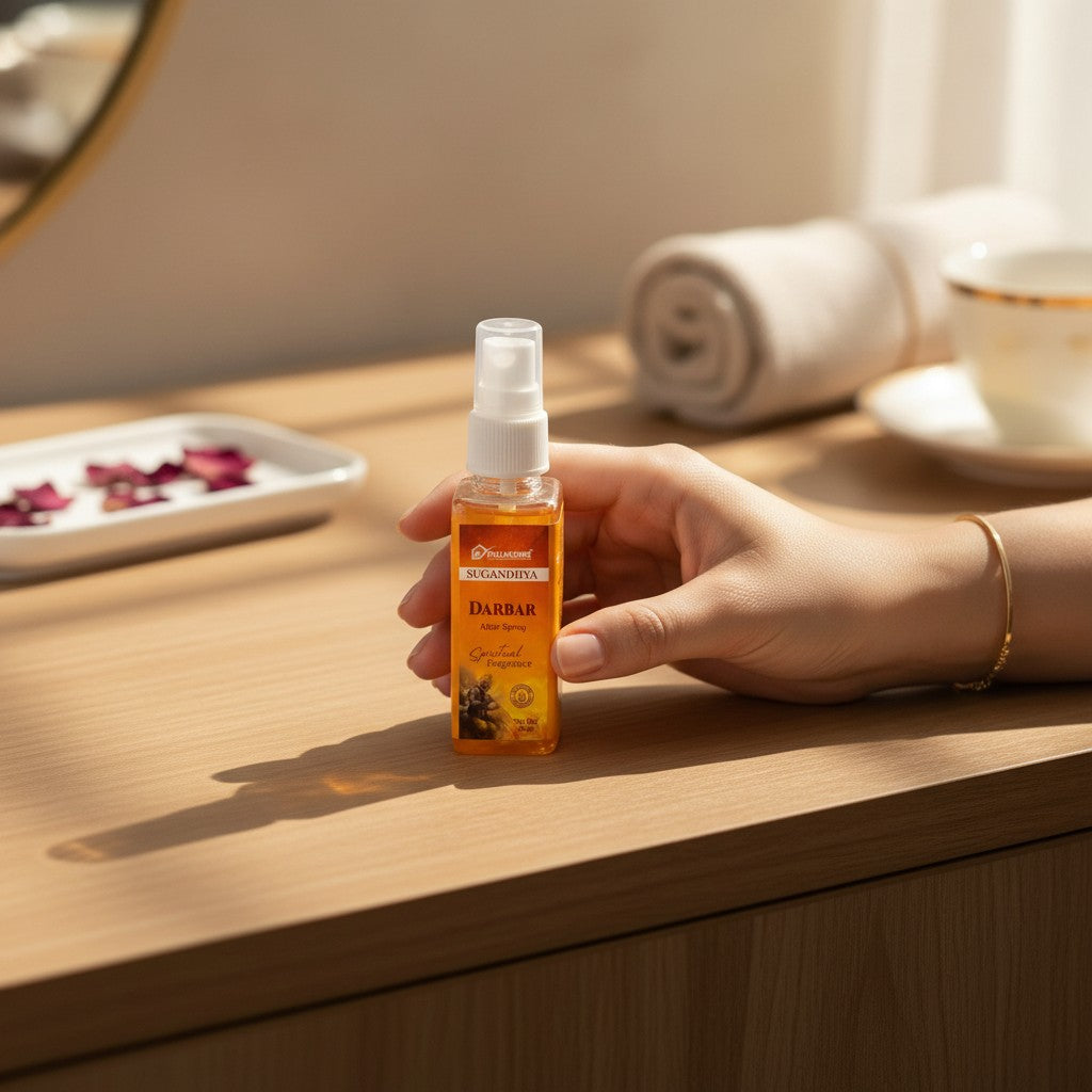 Pujahome Darbar Spray 50ml | Perfume Spray for Pooja Purpose(Pack of 2)