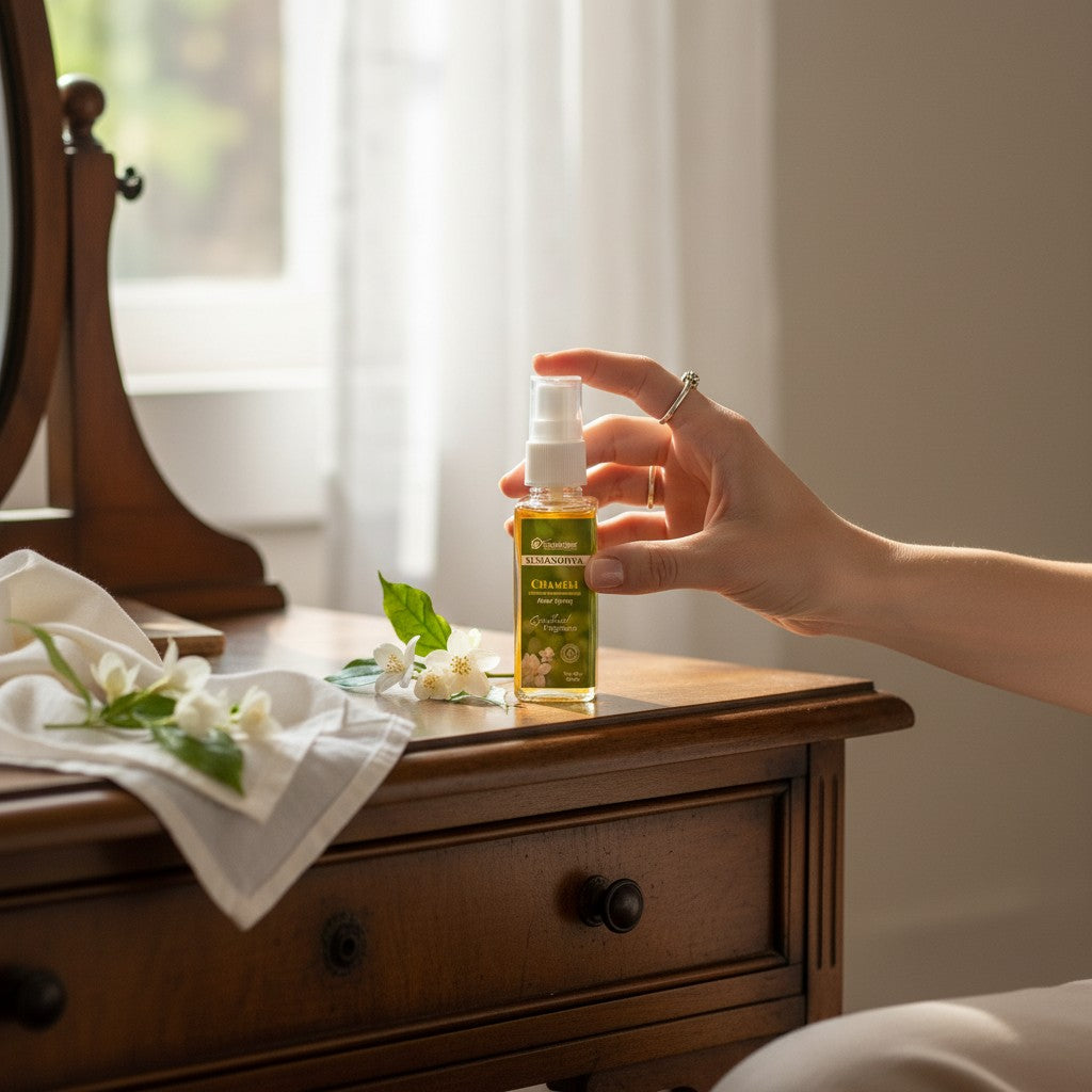 Pujahome Chameli Spray 50ml | Perfume Spray for Pooja Purpose(Pack of 2)