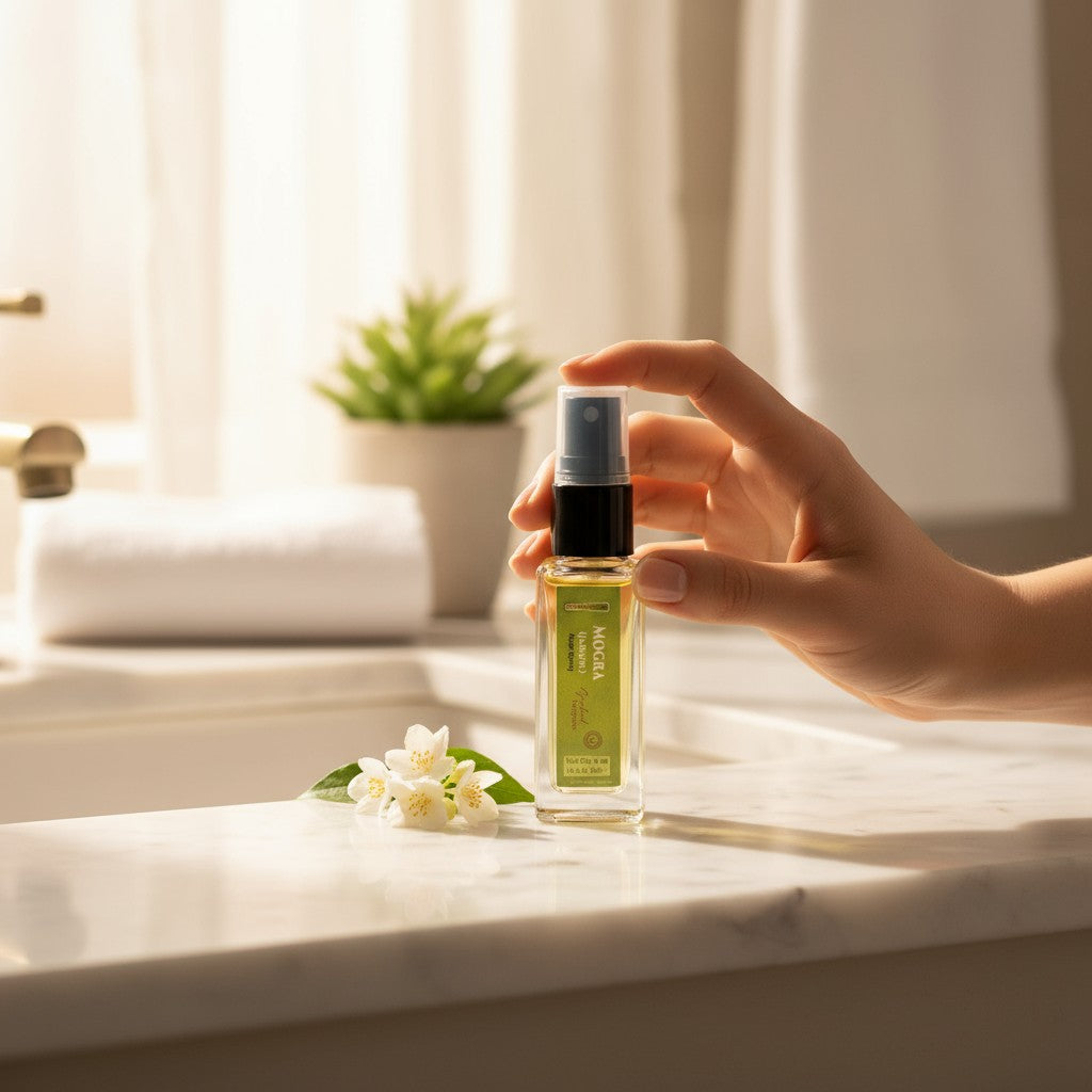 Pujahome Sugandhya Mogra Itra For Puja 8ML | Premium Pooja Attar For Home And Mandir (Pack of 1)