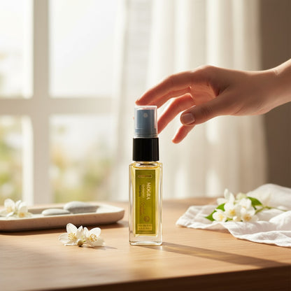 Pujahome Sugandhya Mogra Itra For Puja 8ML | Premium Pooja Attar For Home And Mandir (Pack of 1)