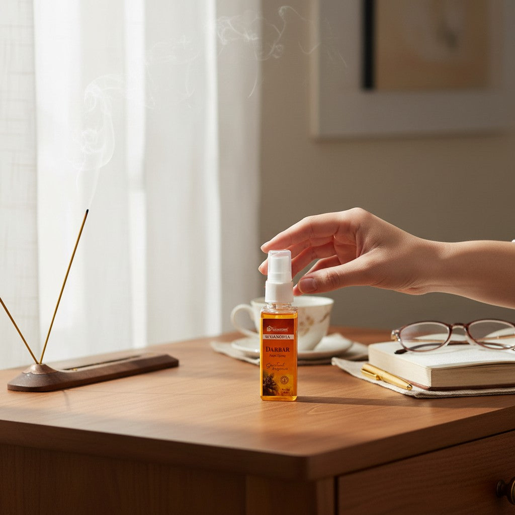 Pujahome Darbar Spray 50ml | Perfume Spray for Pooja Purpose(Pack of 2)