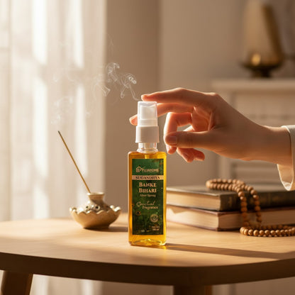 Pujahome Banke Bihari Spray 100ml | Perfume Spray for Pooja Purpose(Pack of 1)