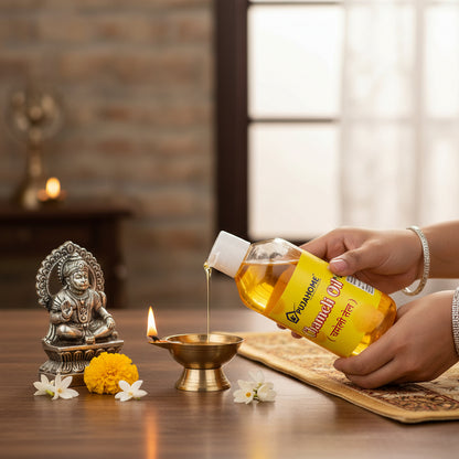 पूजा के लिए पूजहोम चमेली तेल 200 मिली बोतल