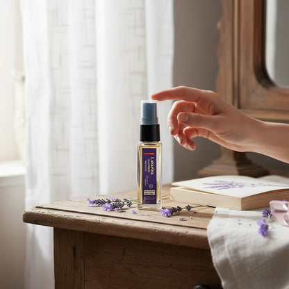 Pujahome Sugandhya Lavender Itra For Puja 8ML | Premium Pooja Attar For Home And Mandir (Pack of 1)