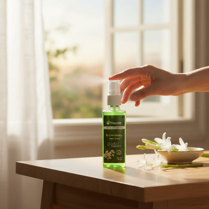 Pujahome Rajnigandha Spray 100ml | Perfume Spray for Pooja Purpose (Pack of 1)