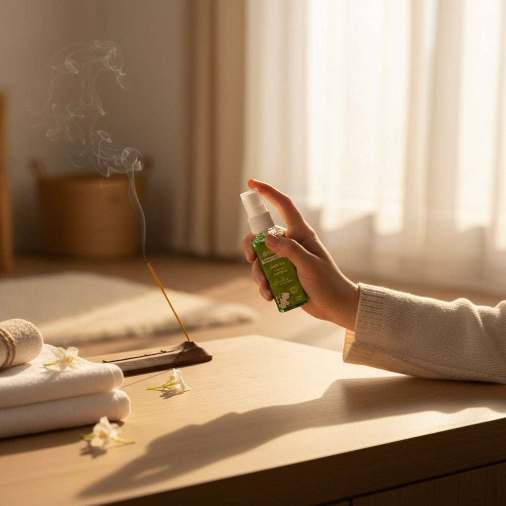 Pujahome Mogra Spray 50ml | Perfume Spray for Pooja Purpose(Pack of 2)