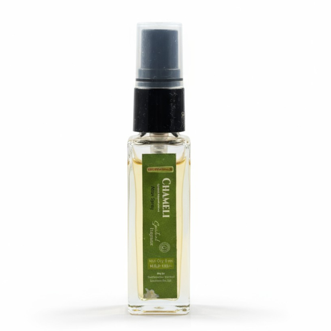 Pujahome Sugandhya Chameli Itra For Puja 8ML | Premium Pooja Attar For Home And Mandir (Pack of 1)