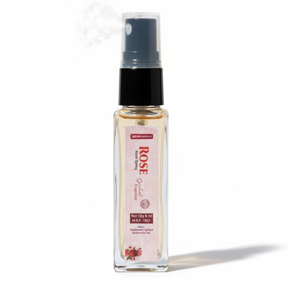 Pujahome Sugandhya Rose Itra For Puja 8ML | Premium Pooja Attar For Home And Mandir (Pack of 1)