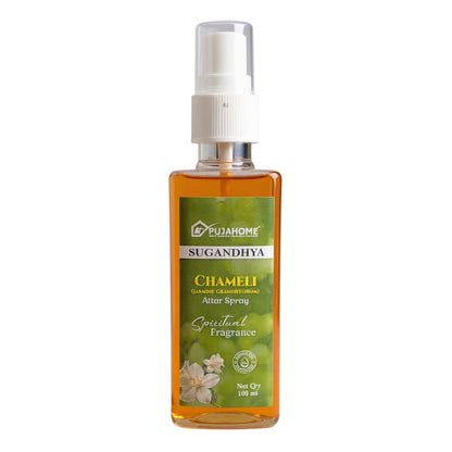 Pujahome Chameli Spray 100ml | Perfume Spray for Pooja Purpose(Pack of 1)
