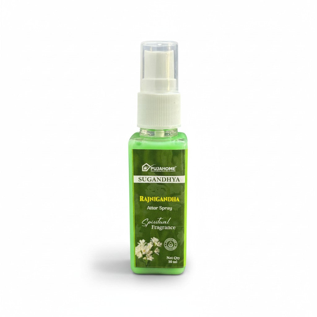 Pujahome Rajnigandha Spray 50ml | Perfume Spray for Pooja Purpose (Pack of 2)