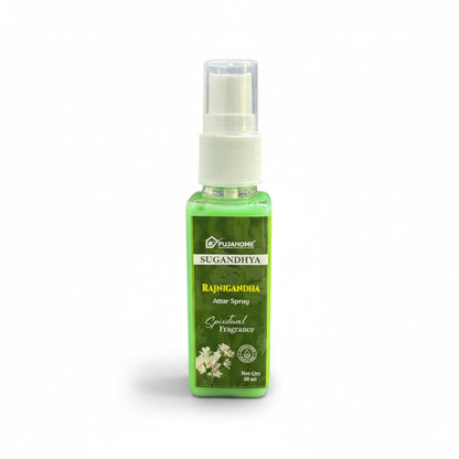 Pujahome Rajnigandha Spray 50ml | Perfume Spray for Pooja Purpose (Pack of 2)