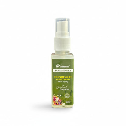 Pujahome Phoolwari Spray 50ml | Perfume Spray for Pooja Purpose(Pack of 2)