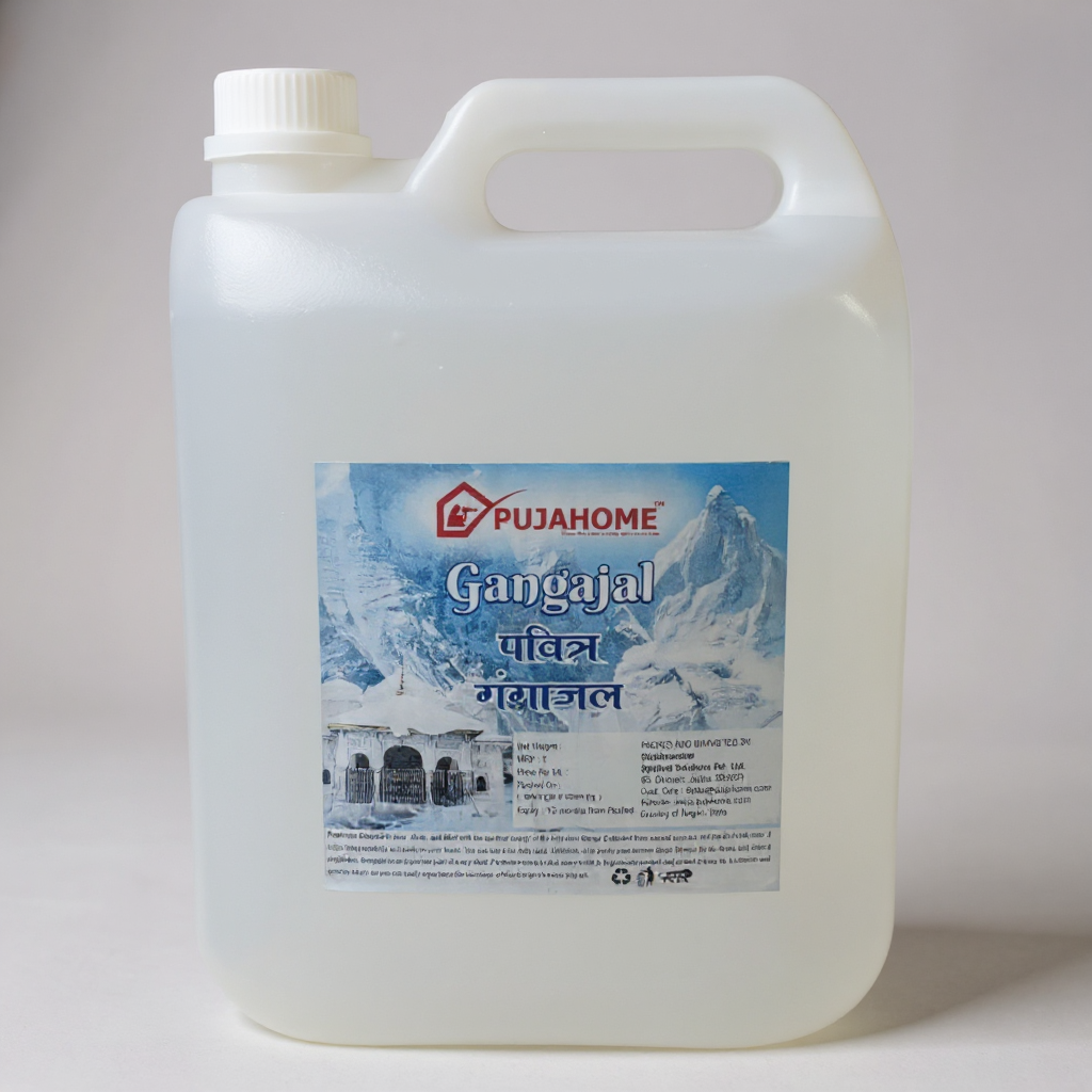 पूजा के लिए पूजाहोम गंगोत्री गंगा जल बोतल - 500 मिलीलीटर