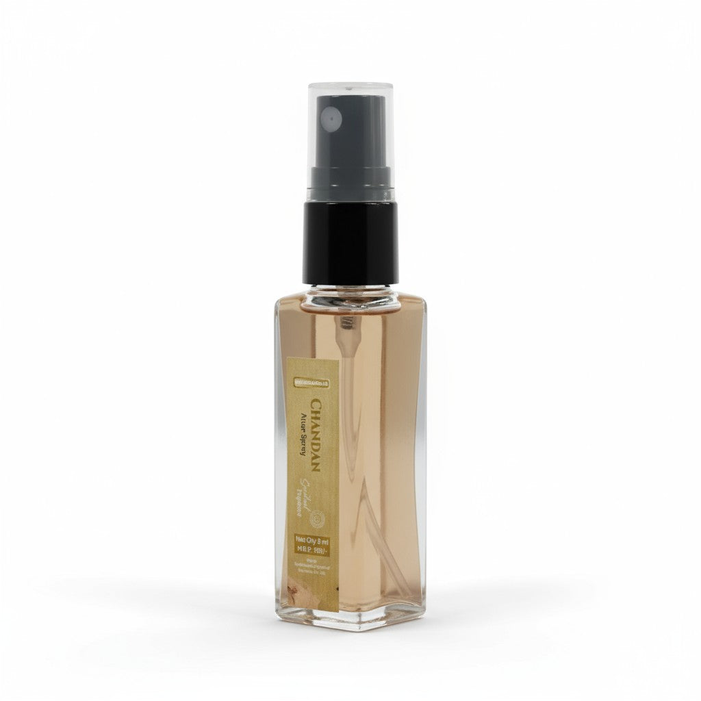 Pujahome Sugandhya Chandan Itra For Puja 8ML | Premium Pooja Attar For Home And Mandir (Pack of 1)