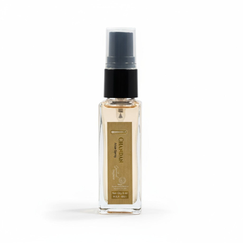 Pujahome Sugandhya Chandan Itra For Puja 8ML | Premium Pooja Attar For Home And Mandir (Pack of 1)