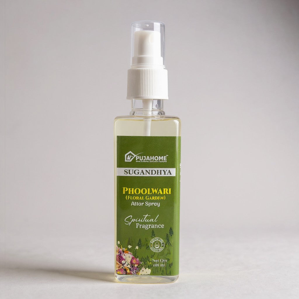Pujahome Phoolwari Spray 100ml | Perfume Spray for Pooja Purposet(Pack of 2)