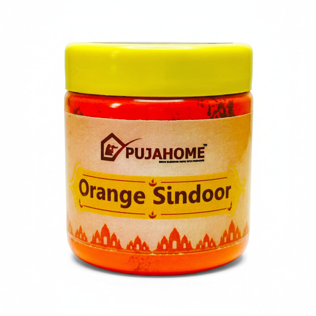 पूजाहोम मूल प्रीमियम गुणवत्ता हनुमान जी सिंदूर | 100% शुद्ध नारंगी सिंदूर (250 ग्राम)