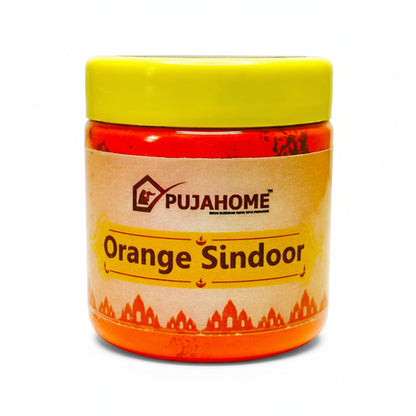 पूजाहोम मूल प्रीमियम गुणवत्ता हनुमान जी सिंदूर | 100% शुद्ध नारंगी सिंदूर (250 ग्राम)
